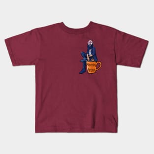 Morning Brown Aunty Donna with Mark Bannano Kids T-Shirt